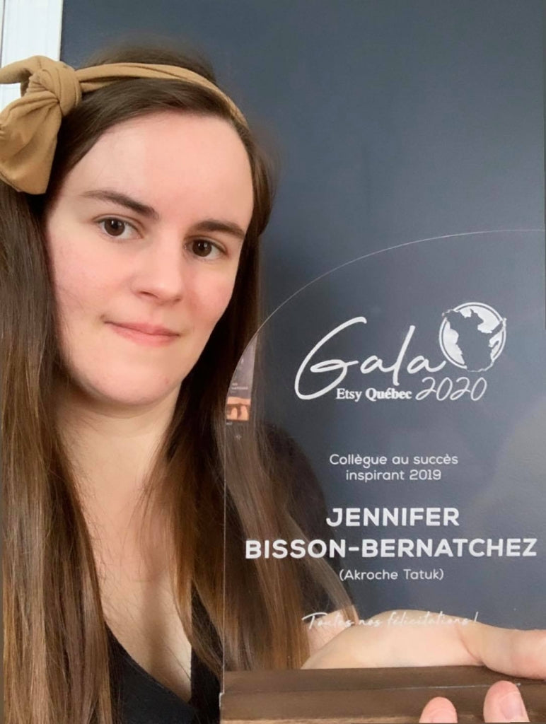 Gagnante du Gala Etsy Québec 2019