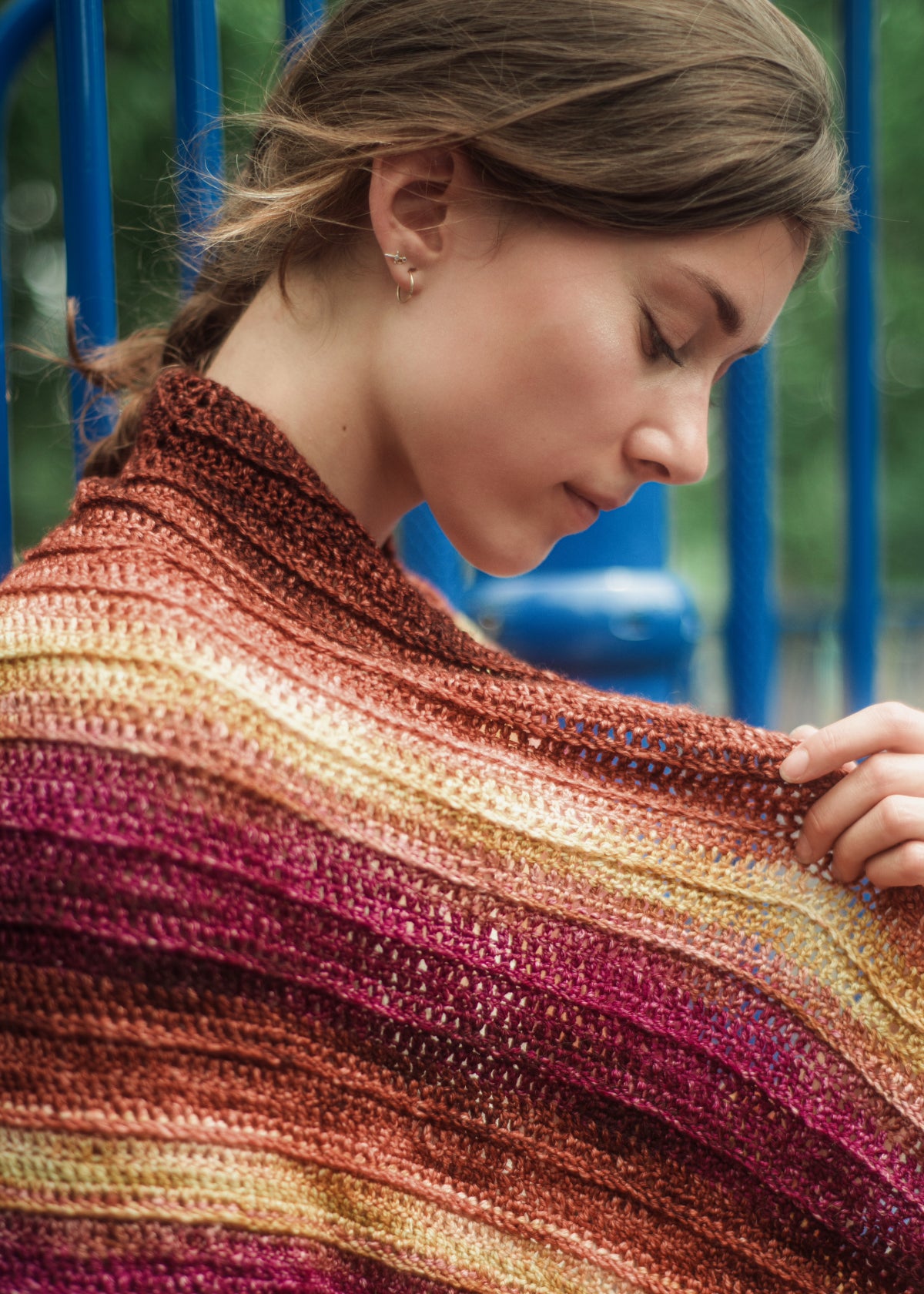 Delta shawl — Crochet pattern
