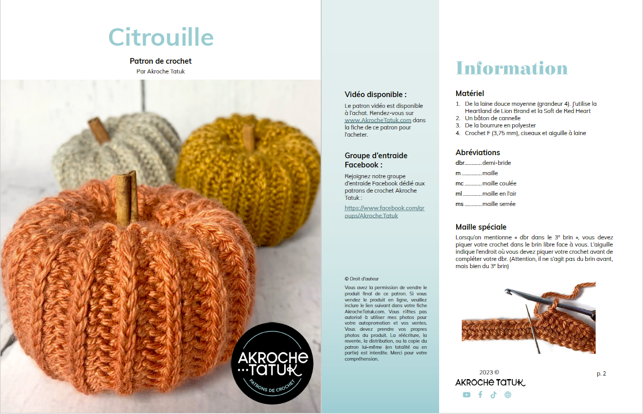 Hudson (hat and cowl) - Crochet pattern