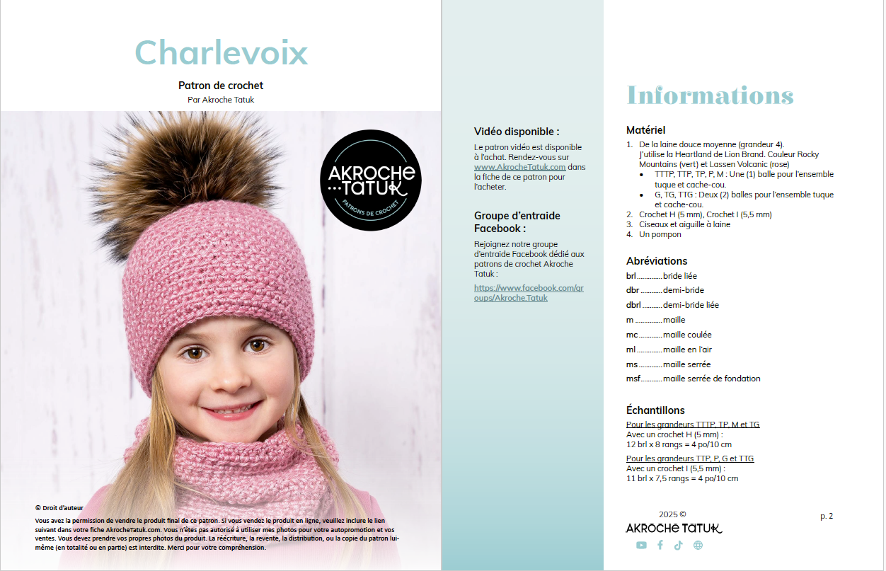 Crochet pattern - Artik