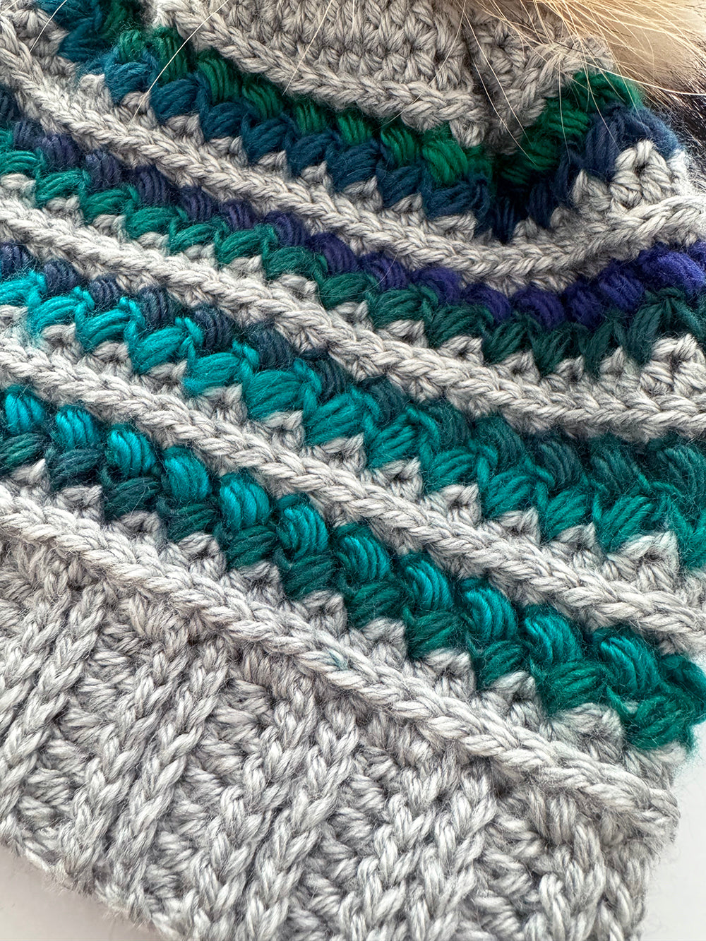 Crochet pattern - Himalaya (hat and scarf)