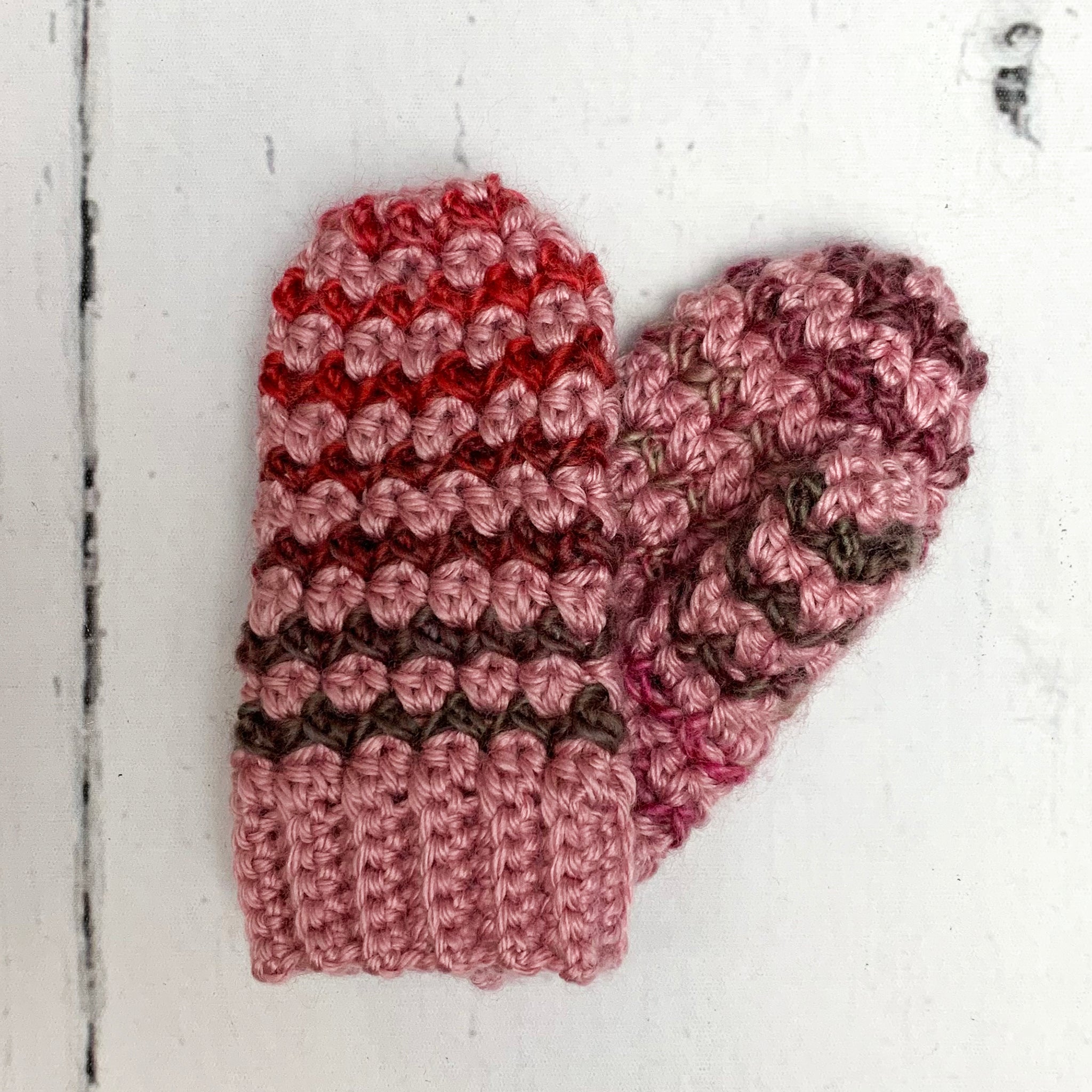 Hudson Mittens - Crochet pattern