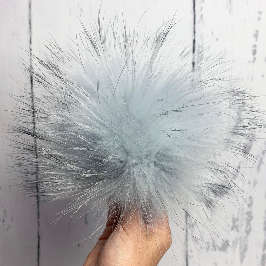 Pompon - Gris bleuté