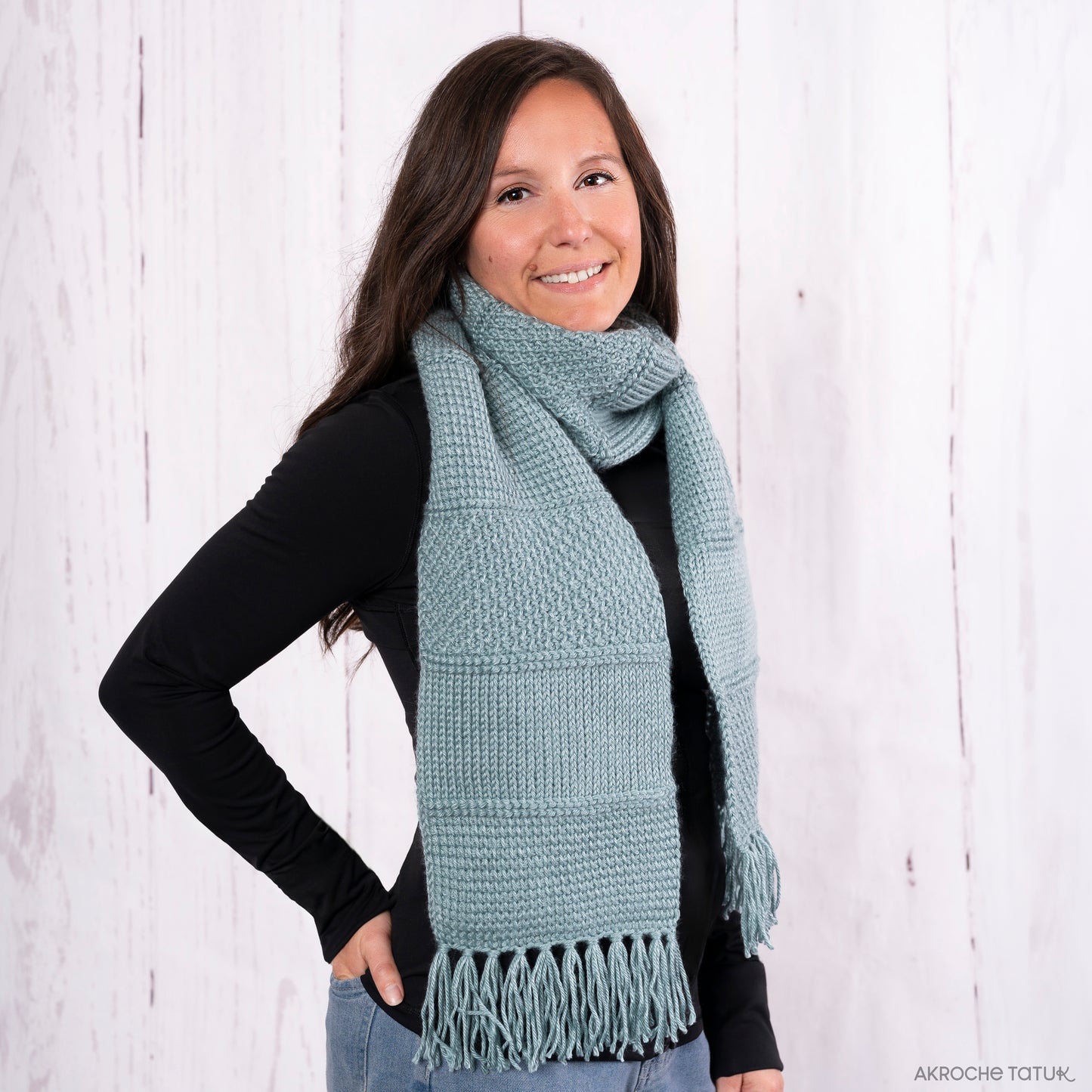 Tunisian crochet pattern - Four Winds