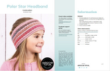 Crochet pattern - Polar star Headband
