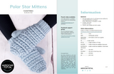 Crochet pattern - Polar Star Mittens