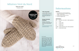 Crochet pattern - Polar Star Mittens