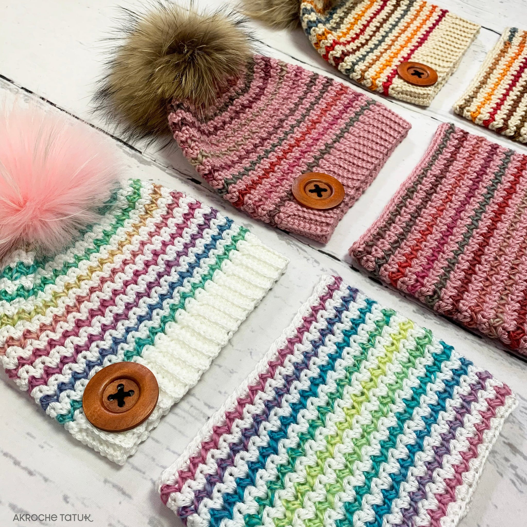 Trio Hudson - Crochet pattern