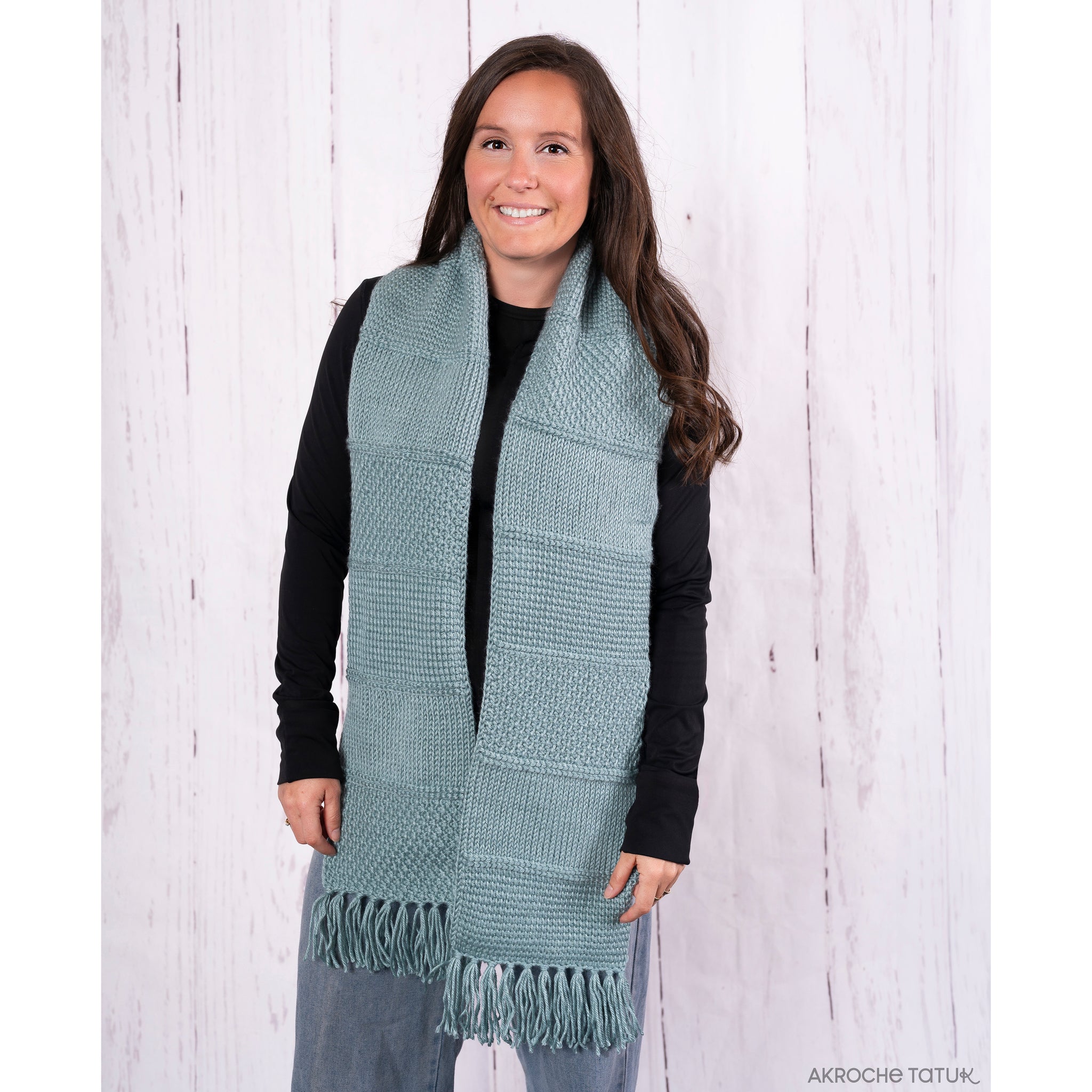 Tunisian crochet pattern - Four Winds