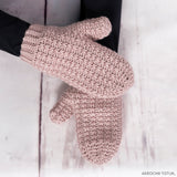 Crochet pattern - Polar Star Mittens