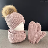 Crochet pattern - Polar Star Mittens