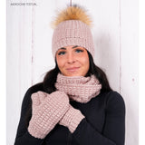 Crochet pattern - Polar Star Mittens