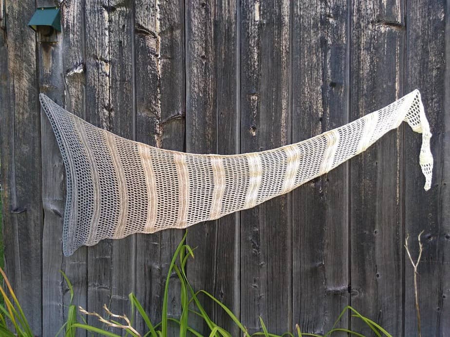 Horizon shawl — Crochet pattern