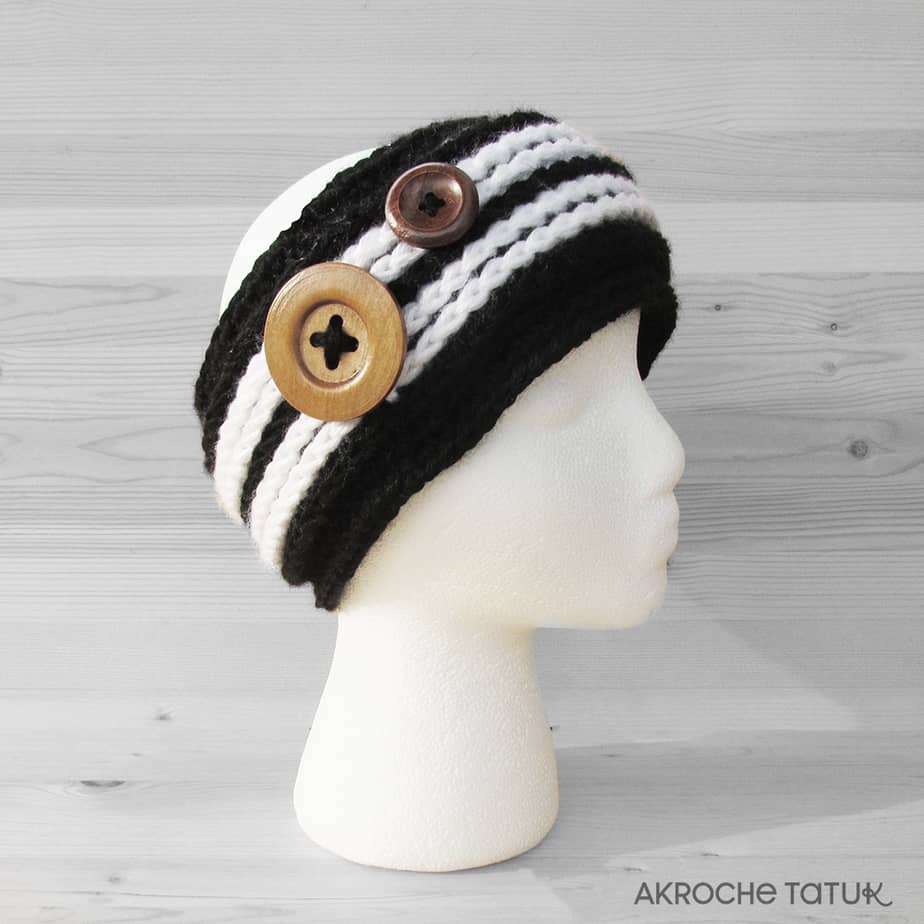 Alaska headband — Crochet pattern