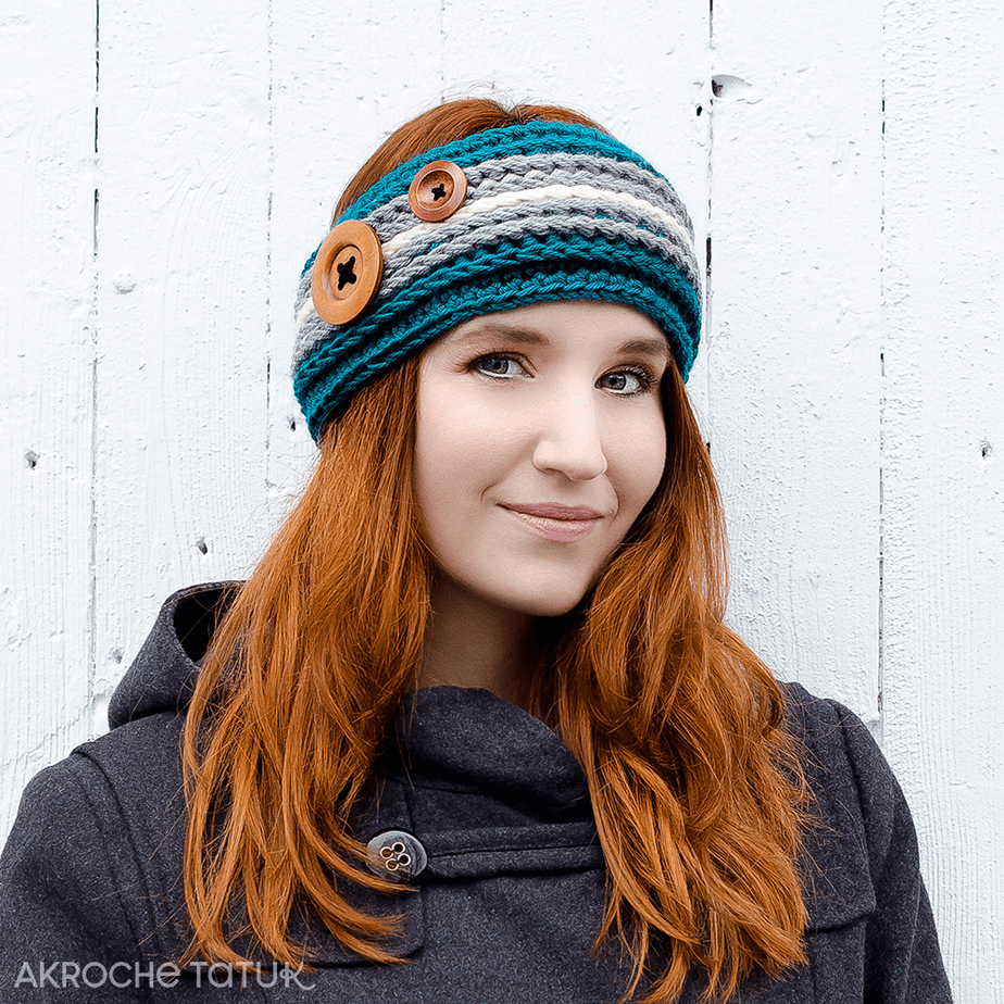 Alaska headband — Crochet pattern