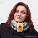 Patron au crochet - Cache-Cou Ékinox