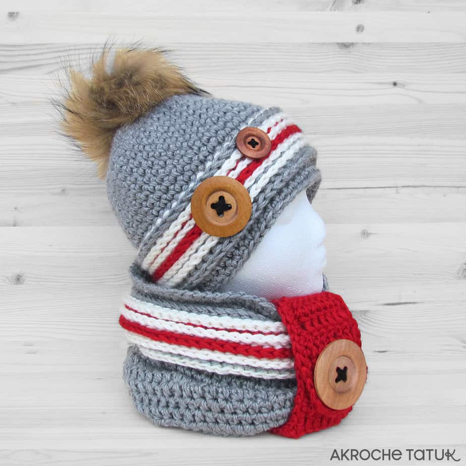 Patron au crochet - Ensemble Alaska