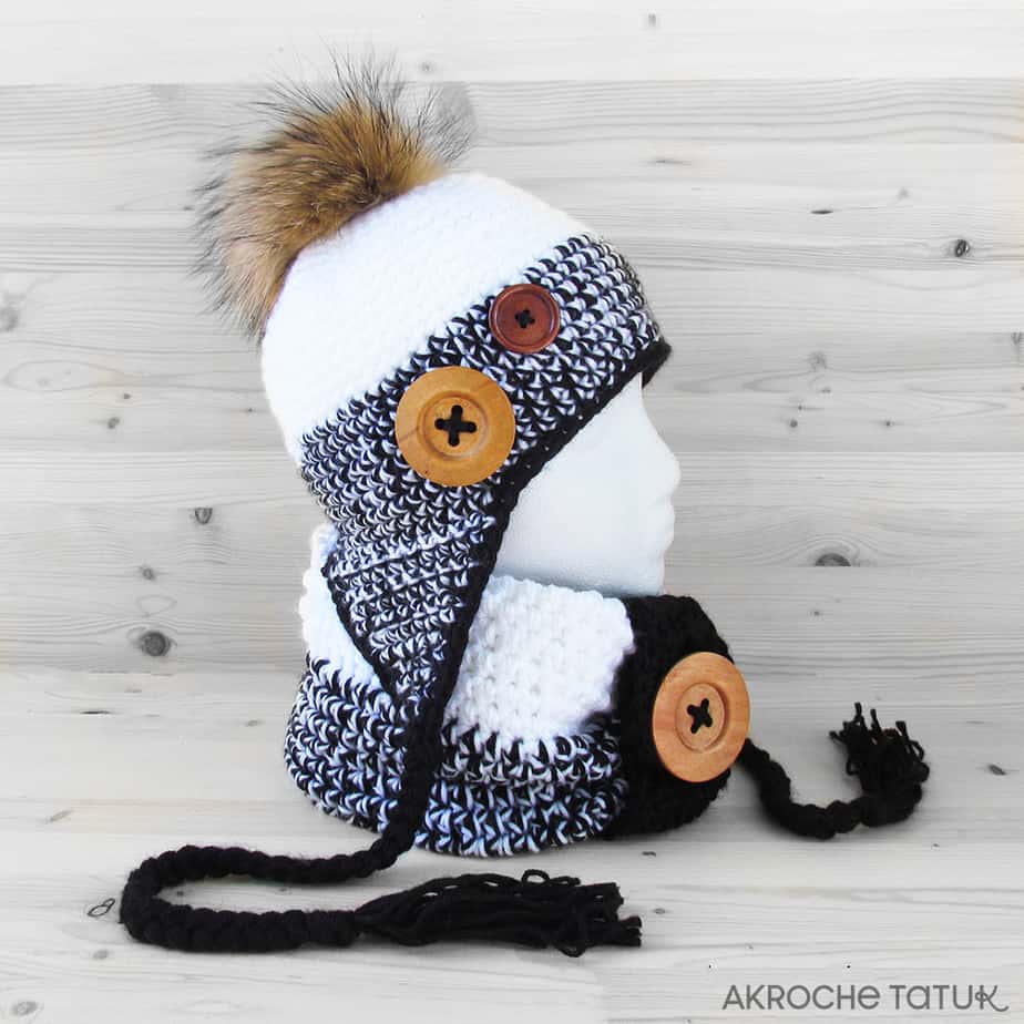 Patron au crochet - Ensemble Nunavut