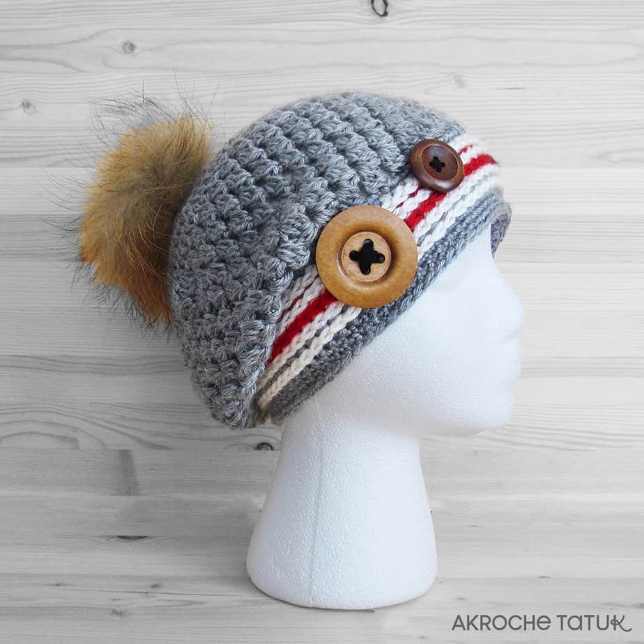 Patron au crochet - Tuque Ékinox