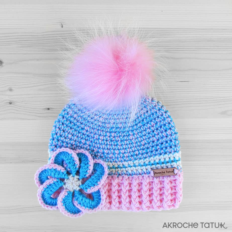 Tahiti flower — Crochet pattern