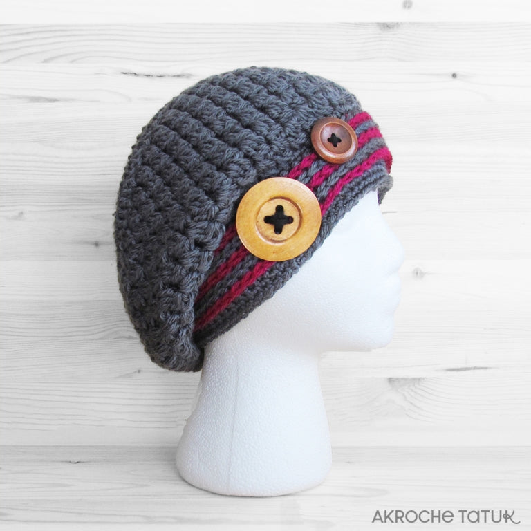 Patron au crochet - Tuque Ékinox