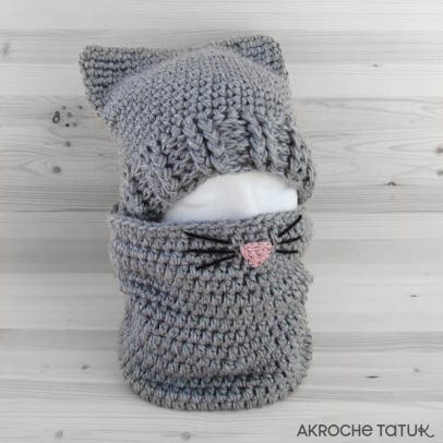 Patron au crochet - Ensemble Minou