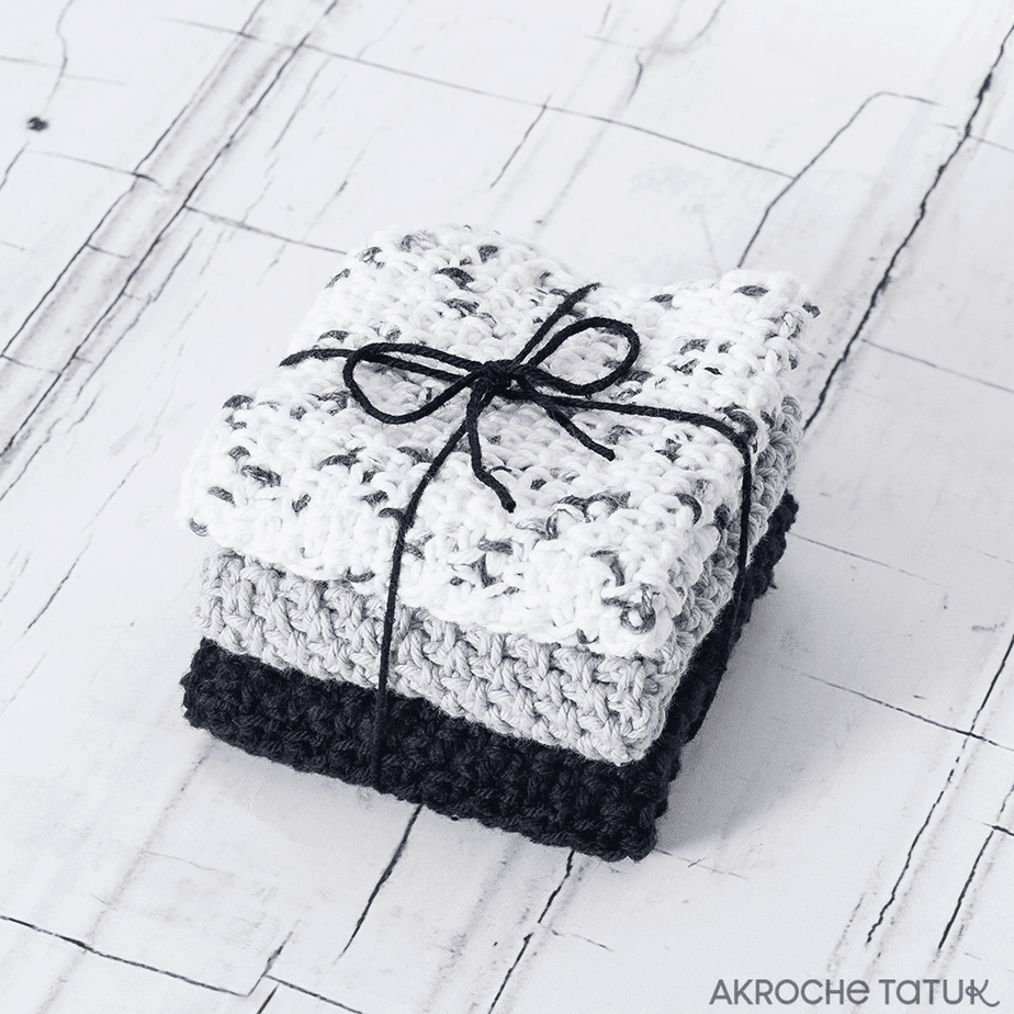 Dishcloth and handtowel — Crochet pattern