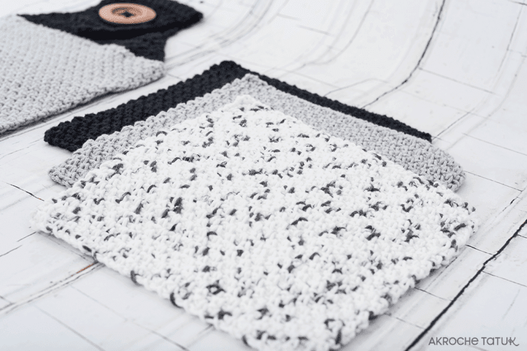 Dishcloth and handtowel — Crochet pattern