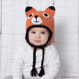 Patron au crochet - Tuque Renard