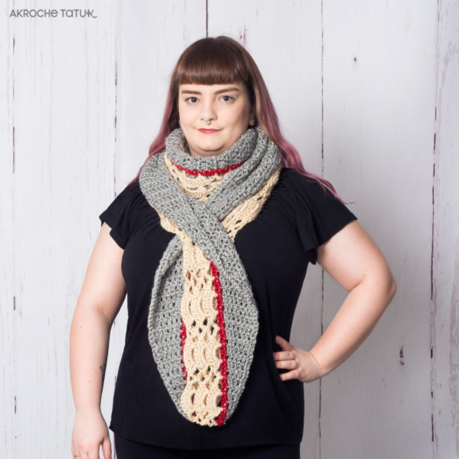 Kamouraska shawl - Crochet pattern 