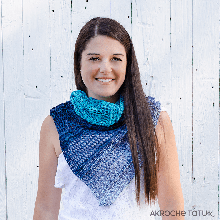 Horizon shawl — Crochet pattern