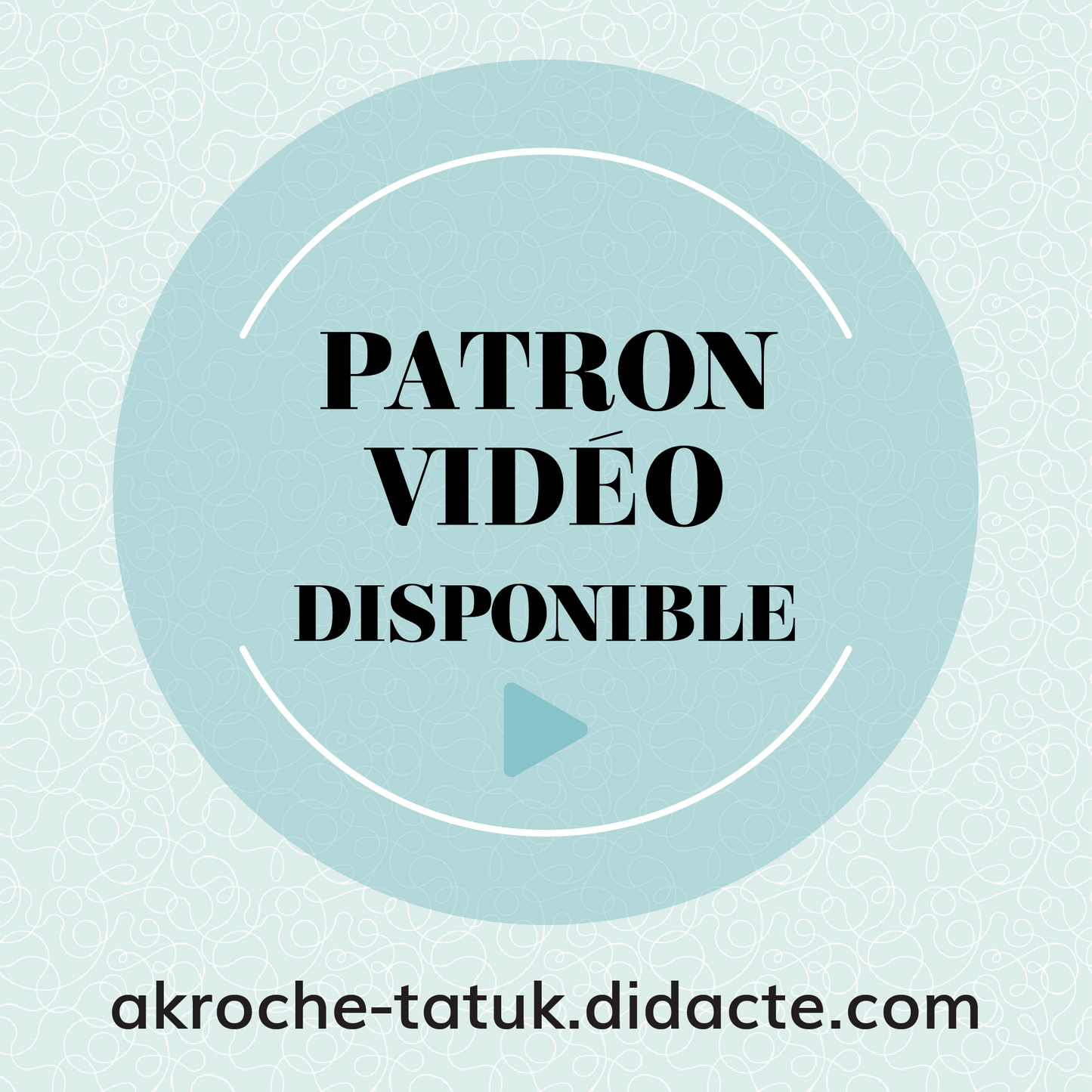 Patron au crochet - Kashkou