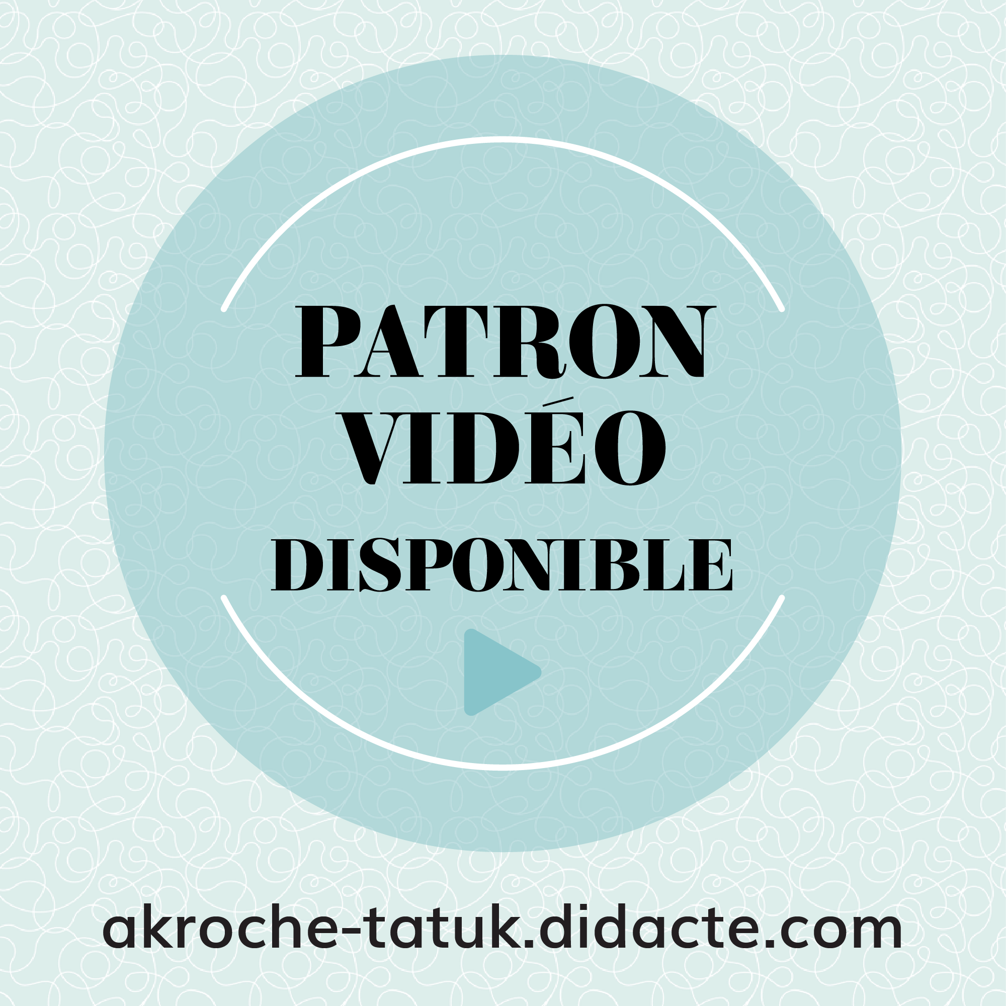 Patron au crochet - Kashkou
