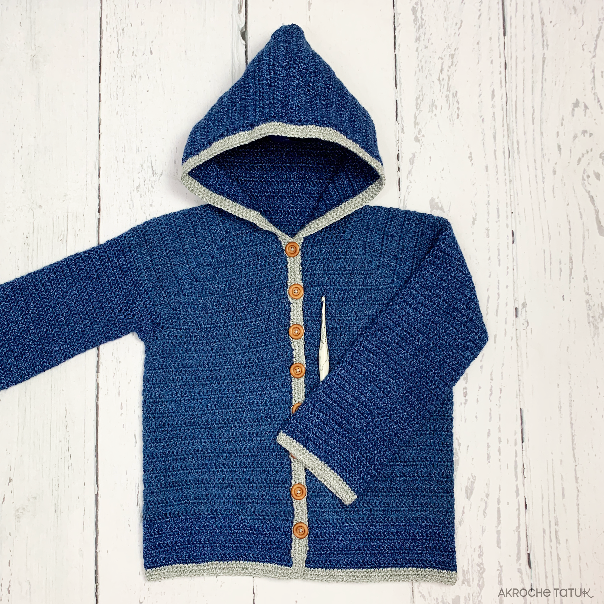 Kardigan - Crochet pattern