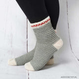 Saint-Laurent sock - Crochet pattern