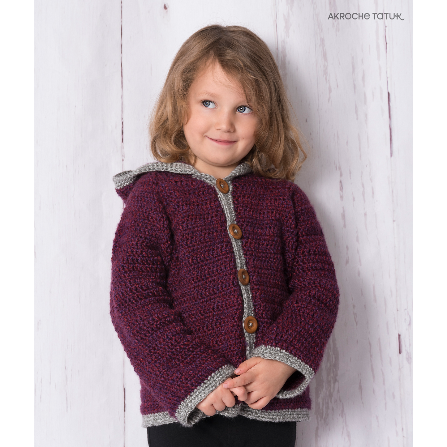 Junior Kardigan - Crochet pattern