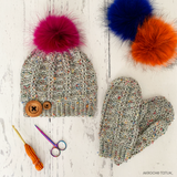 Kativik mittens - Crochet pattern