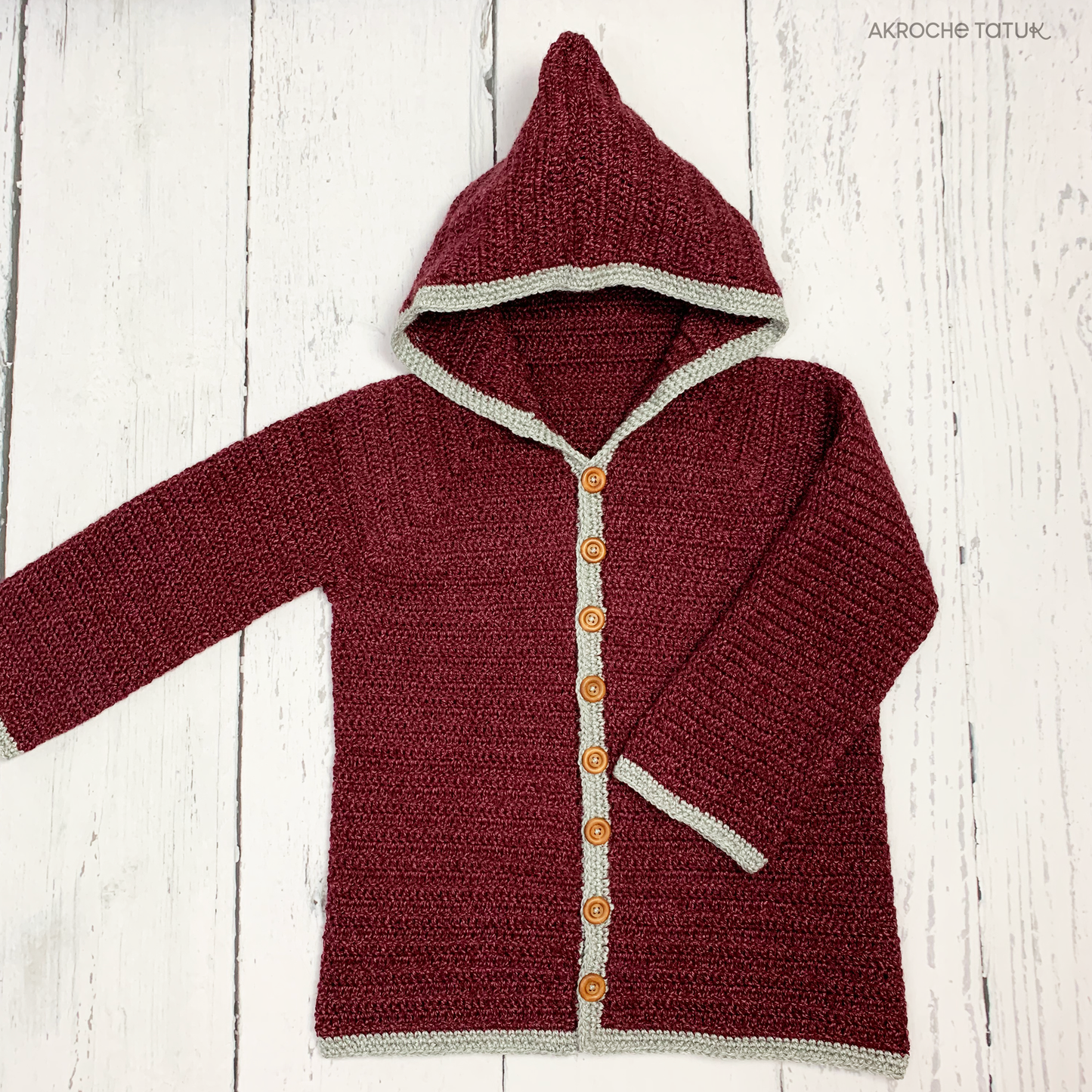 Kardigan - Crochet pattern