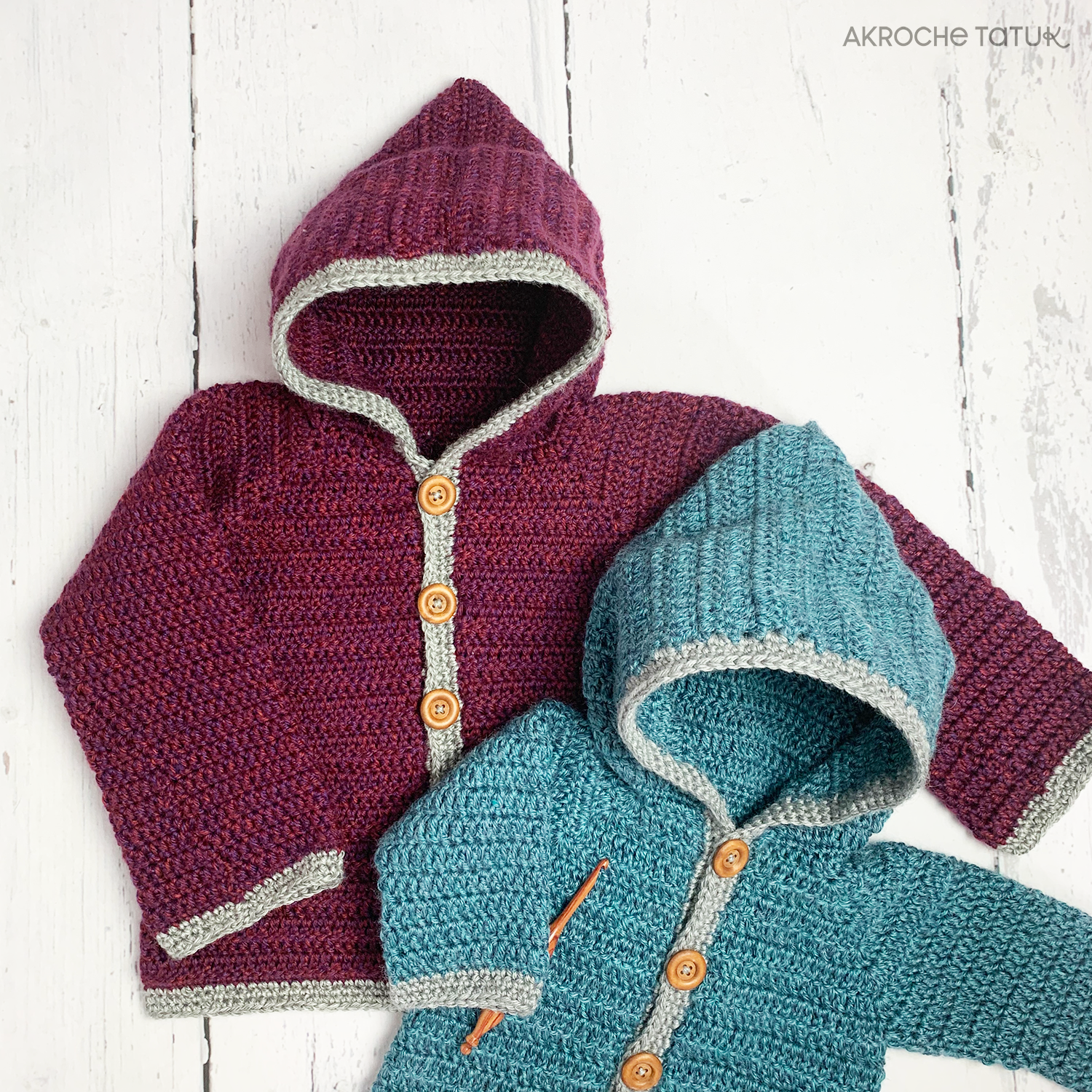 Junior Kardigan - Crochet pattern