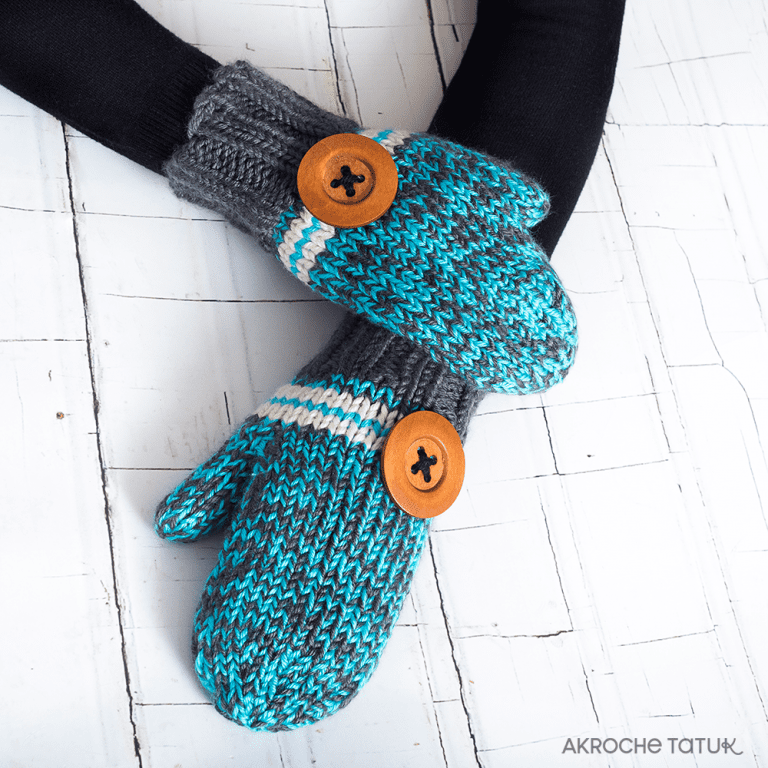 Rustik mittens — Knitting pattern