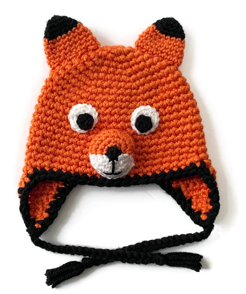 Patron au crochet - Tuque Renard